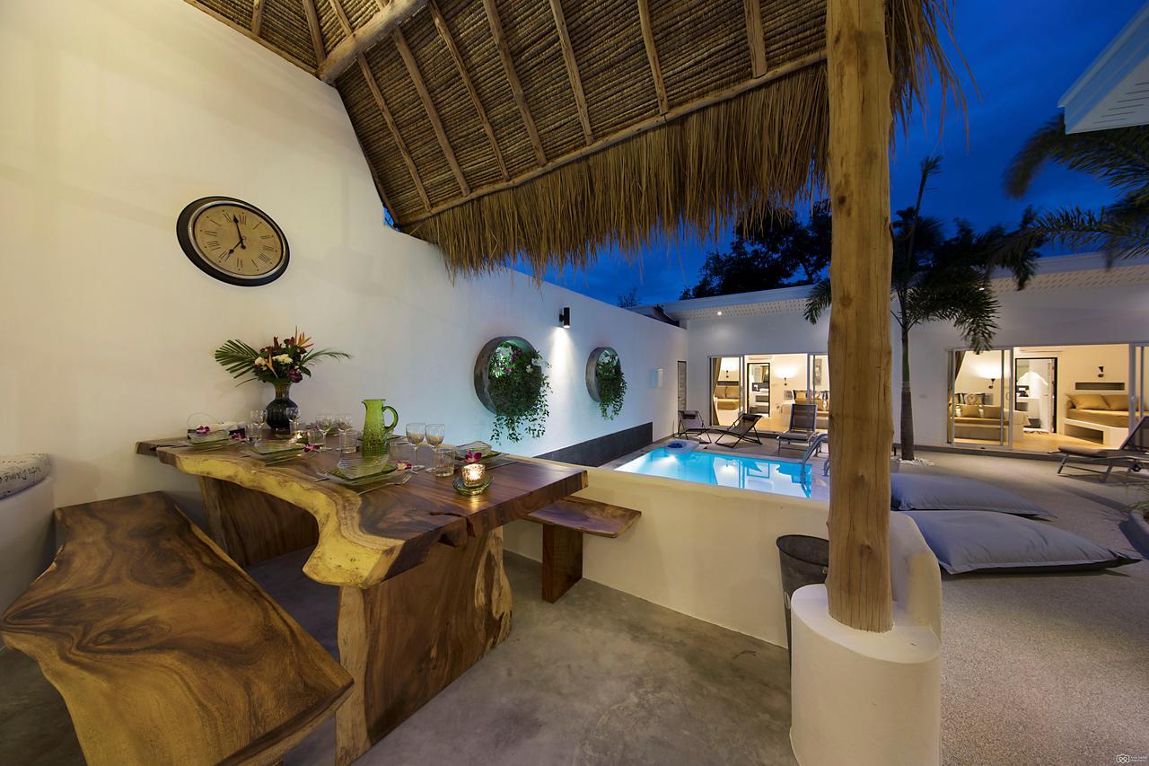 Aditaya Pool Beach Villas Bophut Luaran gambar